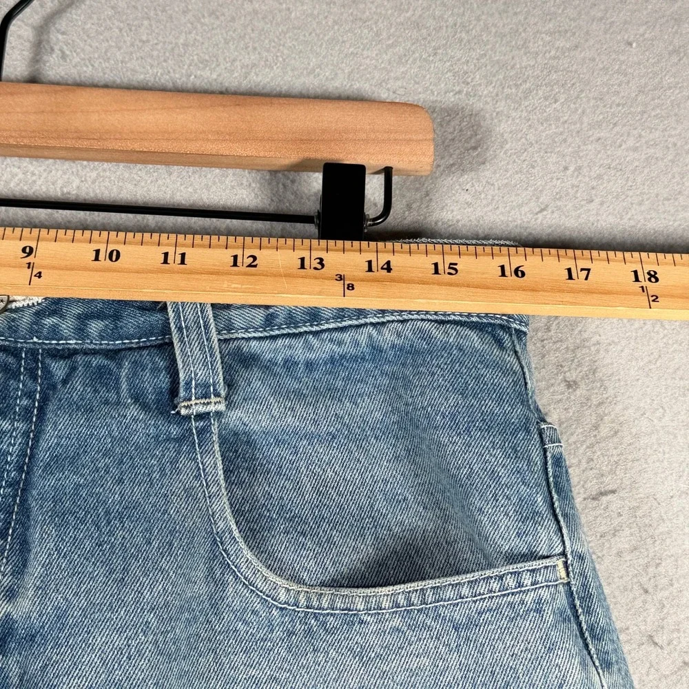 Vintage Southpole Baggy Jeans Mens 34 Light Wash Wide Leg Y2K Streetwear RN82628